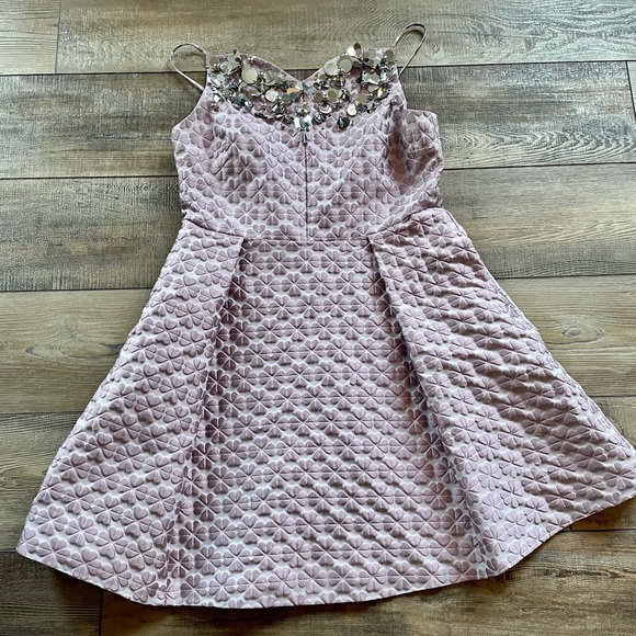 NWOT Kate Spade soft mauve dress with pockets - Picture 1 of 6